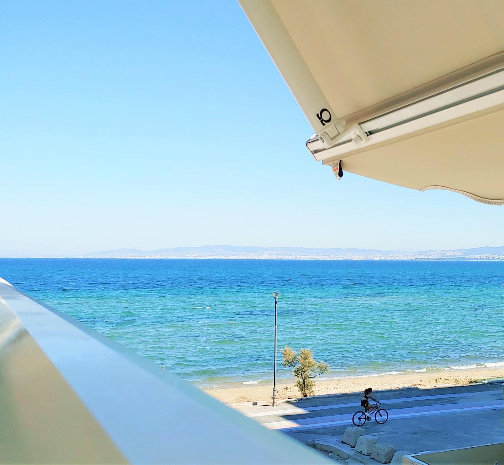 Niko'S Apartment - Beautiful Sea View Apartment ! Peraía Extérieur photo